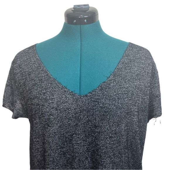 Urban Outfitters x Project Social Slouchy Distressed V-Neck Sz Small Top - Picture 2 of 11